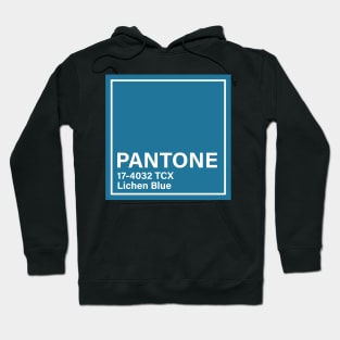 PANTONE 17-4032 TCX Lichen Blue Hoodie